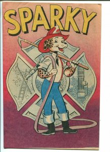 Sparky 1961-National Fire Prevention Assn giveaway comic-firefighters-FN