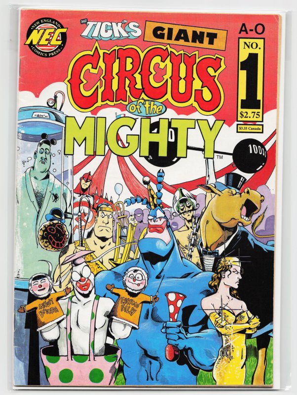 The Tick's Giant Circus of the Mighty #1 (1992) The Tick