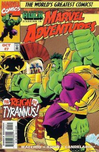 Marvel Adventures, Incredible Hulk Starring in #7 Marvel Comics Oct 1997 (VF+)
