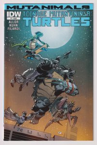 IDW Publishing! Teenage Mutant Ninja Turtles: Mutanimals! Issue #1!