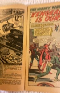 The Avengers #20 (1965)vengeance is ours swordsman