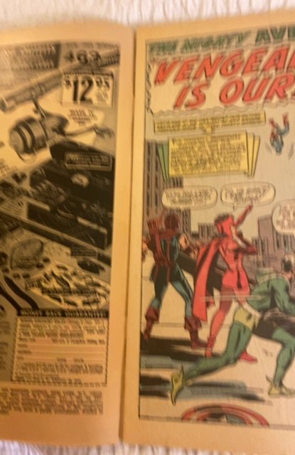 The Avengers #20 (1965)vengeance is ours swordsman