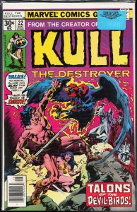 Kull the Destroyer #22 (1977) Kull