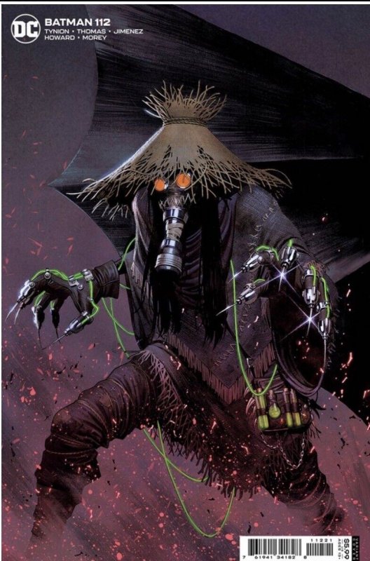 DC Comics: Batman - #112 Jorge Molina Scarecrow Variant Cover