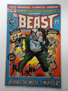 Amazing Adventures #14 (1972) Featuring The Beast! VG Condition!
