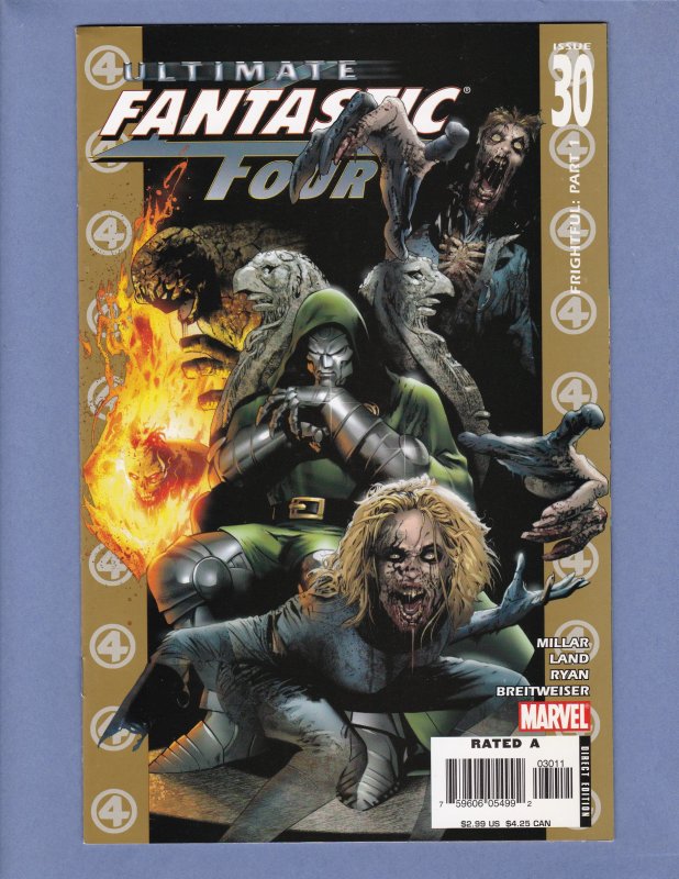 Ultimate Fantastic Four Lot #29 30 31 32 33 34 35 36 Early Marvel Zombies App