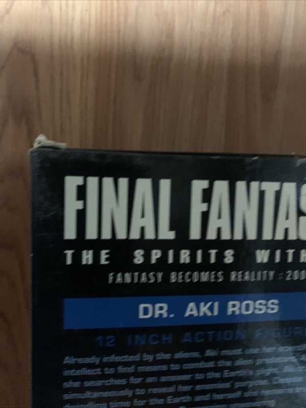 Final Fantasy The Spirit Within Fantasy Becomes Reality: 2001 Dr. Aki Ross  666620130130