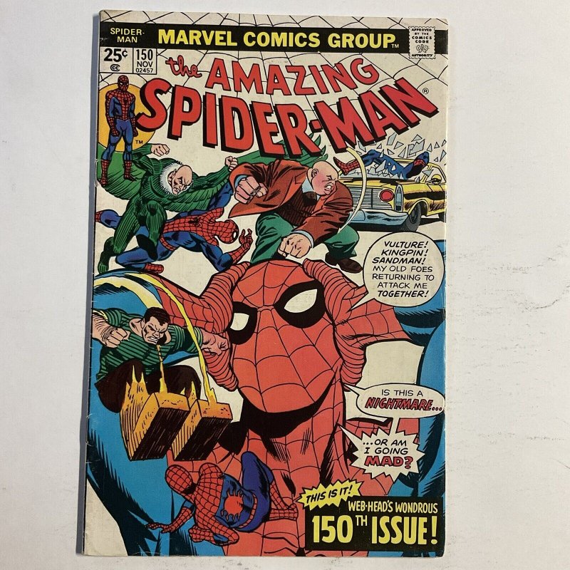 Amazing Spider-Man 1975  150 Marvel FN fine 6.0