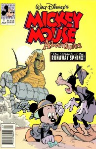 Mickey Mouse Adventures #2 (Newsstand) VF/NM ; Disney | Sphinx