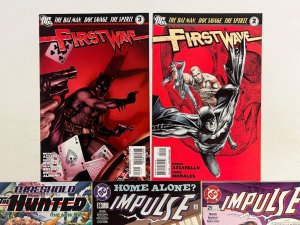 5 DC Comic Books Impulse # 25 26 + The Hunted # 1 +  Firstwave # 2 3 73 JS44