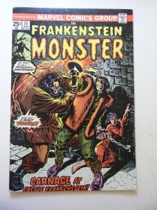 The Frankenstein Monster #11 (1974) FN Condition MVS Intact