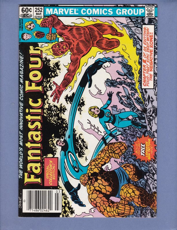 Fantastic Four #252 NM- Marvel 1983