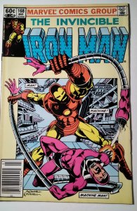 Iron Man #168 (1983) Marvel Comic Book J746