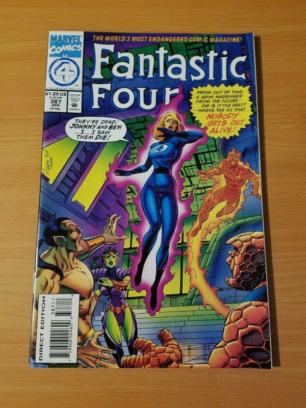 Fantastic Four #387 Regular Edition ~ NEAR MINT NM ~ 1994 MARVEL COMICS