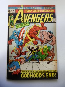 The Avengers #97 (1972) VG Condition