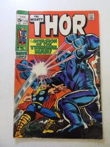 Thor #170 (1969) VG/FN condition 1/2 tear front cover