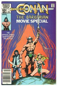 Conan the Barbarian Movie Special #1,  2 (1982) complete set two issues