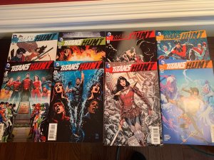 Titans Hunt Complete Set 1,2,3,4,5,6,7,8  9.0 (our highest grade)  2015-16