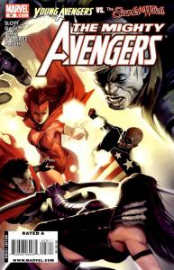 Mighty Avengers #28 VF/NM ; Marvel | Scarlet Witch vs Young Avengers