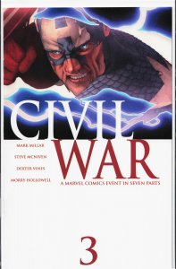 Civil War #3 (2006) Captain America [Key Issue]