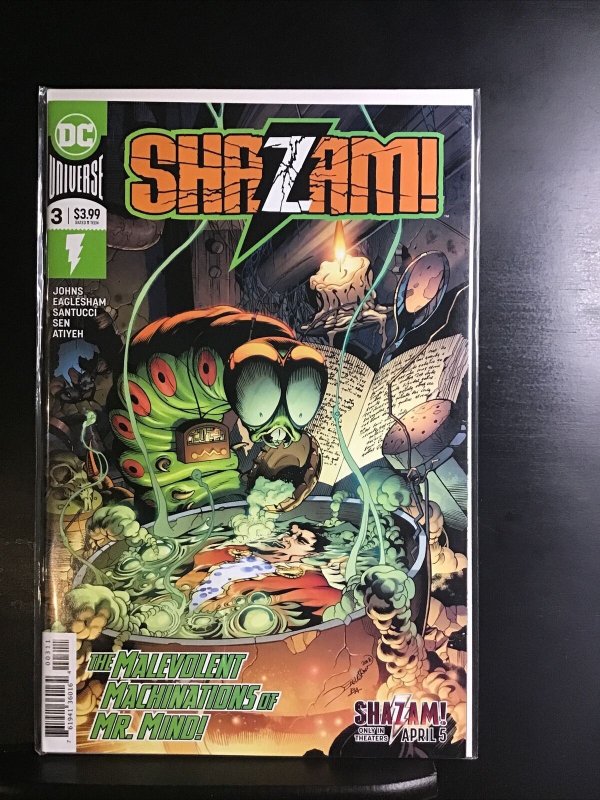 SHAZAM #3  DC COMICS 2019 VF+ 