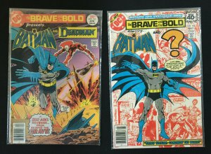 BATMAN BRAVE AND THE BOLD LOT VG-VF