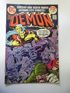 The Demon #13 (1973) VG- condition puncture through several interior pages