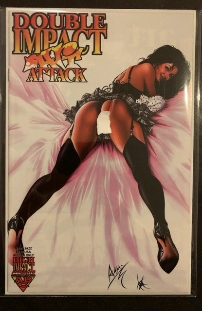 Art Attack #1 Armando Huerta Adult Nude Jazz Variant VF/NM