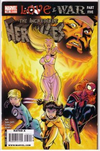Incredible Hercules   #125 FN (Love & War 5)