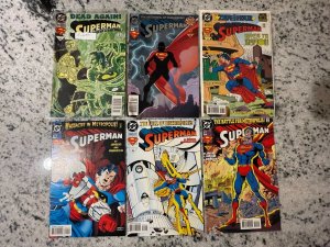 6 Superman DC Comic Books # 90 91 92 93 0 94 Batman Flash Atom Arrow J961