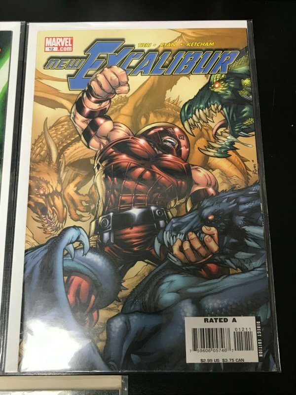 NEW EXCALIBUR #8, 10,12, 20, 5PC LOT (VF) PLUS SPECIAL EDITION!! 1987