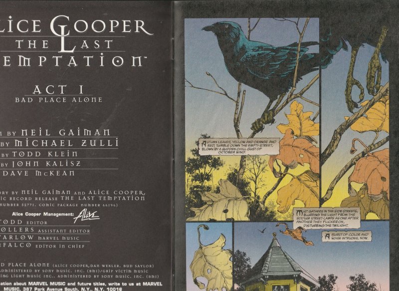 Alice Cooper - The Last Temptation #1,2,3 (1994)