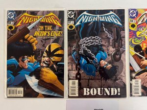 3 Nightwing DC Comic Books # 56 57 58 Wonder Woman Batman Robin Flash 5 JS35