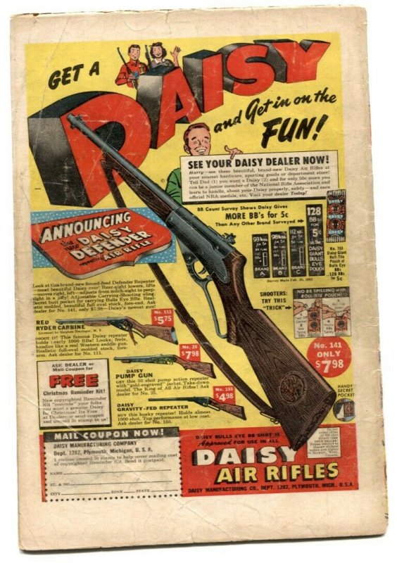 Master Comics #131 1952- Captain Marvel Jr- Tom Mix- Nyoka G+