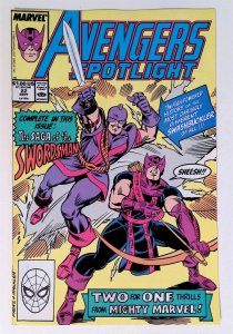 Avengers Spotlight #22 (Aug 1989, Marvel) FN+