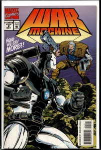 War Machine #2 Direct Edition (1994) War Machine