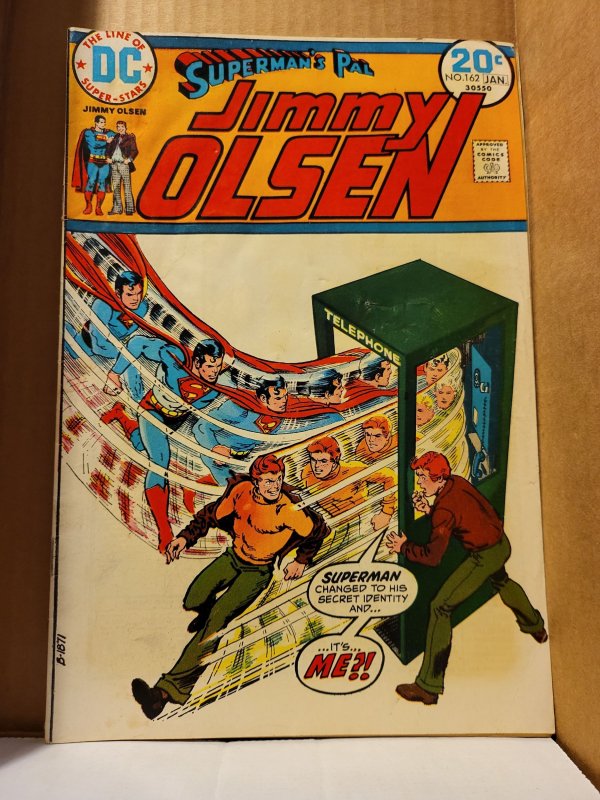 Superman's Pal, Jimmy Olsen #162 (1974) abc