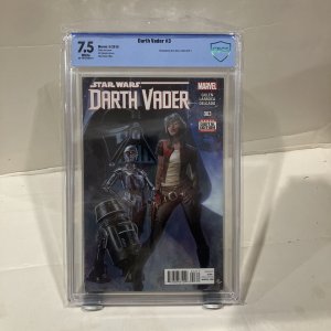 star wars darth vader 3 Cbcs 7.5