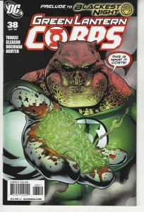 Green Lantern Corps #38 (2009) Prelude to Blackest Night !