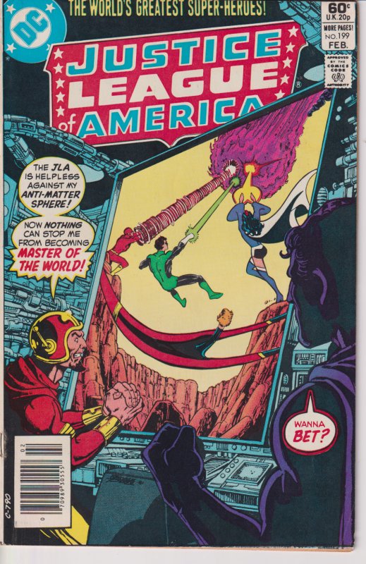 DC Comics! Justice League Of America #199! 