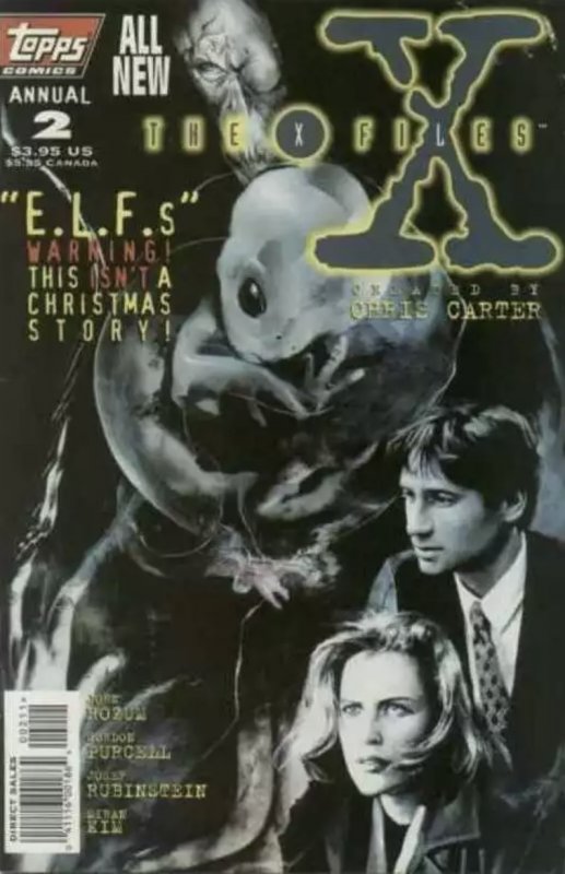 X-Files Annual #1 & 2 (1995) #41 a and b covers