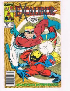Excalibur #10 VF Marvel Comics Comic Book X-Men July 1989 DE23