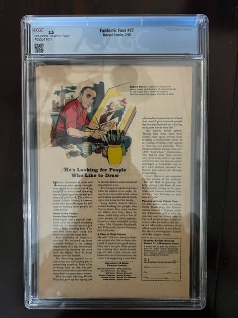 Fantastic Four #45 (1965) - CGC 3.5 - 1st Inhumans!!!!