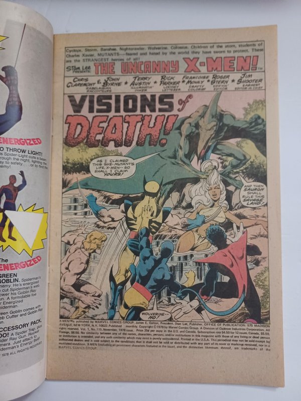 Uncanny X-Men #114 - Sauron - Kazar - 1978 - VG