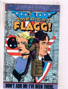 Lot of 10 American Flagg First Comic Books #11 12 13 14 15 16 17 18 19 20 WT5