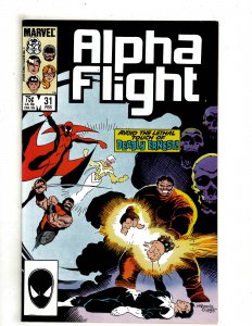 Alpha Flight #31 (1986) SR18