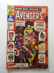 The Avengers Annual #1 (1967) GD/VG Condition see desc