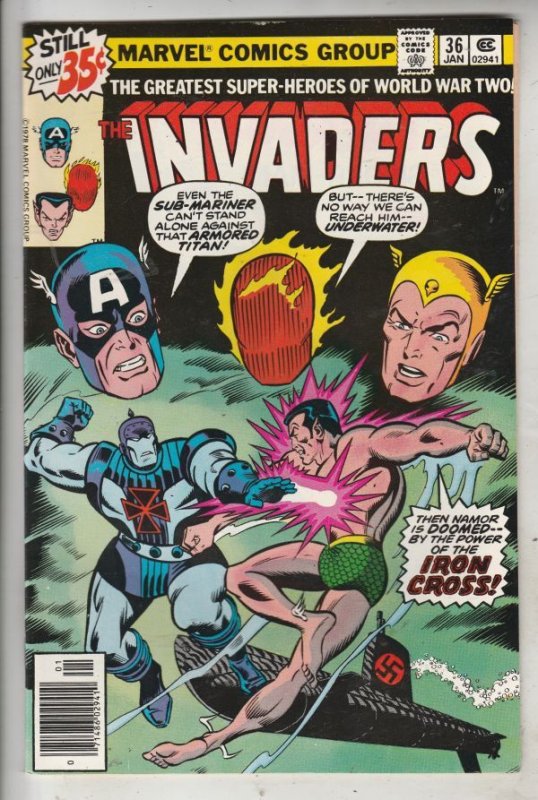 Invaders,The #36 (Jan-79) NM- High-Grade The Human Torch