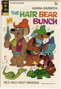 HAIR BEAR BUNCH 7 VF-NM Saturday Morning Cartoon 8/73 COMICS BOOK