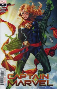 Captain Marvel (11th Series) #11 VF ; Marvel | 144 1st Print Kelly Thompson